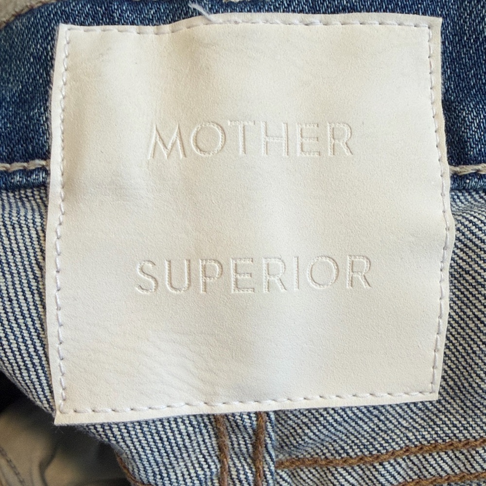 MOTHER SUPERIOR High Waisted Rider Skimp in Cowboys Don’t Cry - Picture 4 of 8